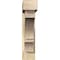 Ekena Millwork Balboa Block Rough Sawn Bracket w/ Offset Brace, Douglas Fir, 6"W x 26"D x 26"H BKT0604X26X26BOA05RDF - alternate 3